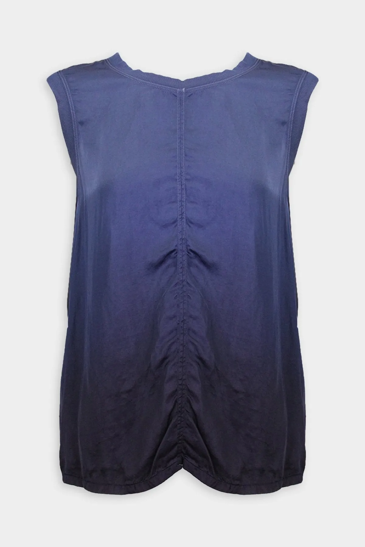 Muscle Medley Tee in Indigo Dip Dye