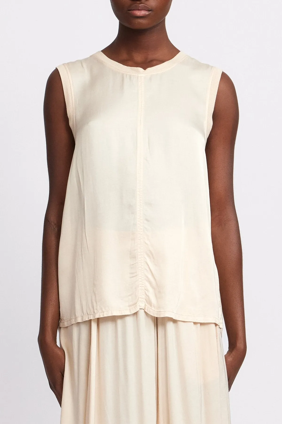 Muscle Medley Tee in Shell