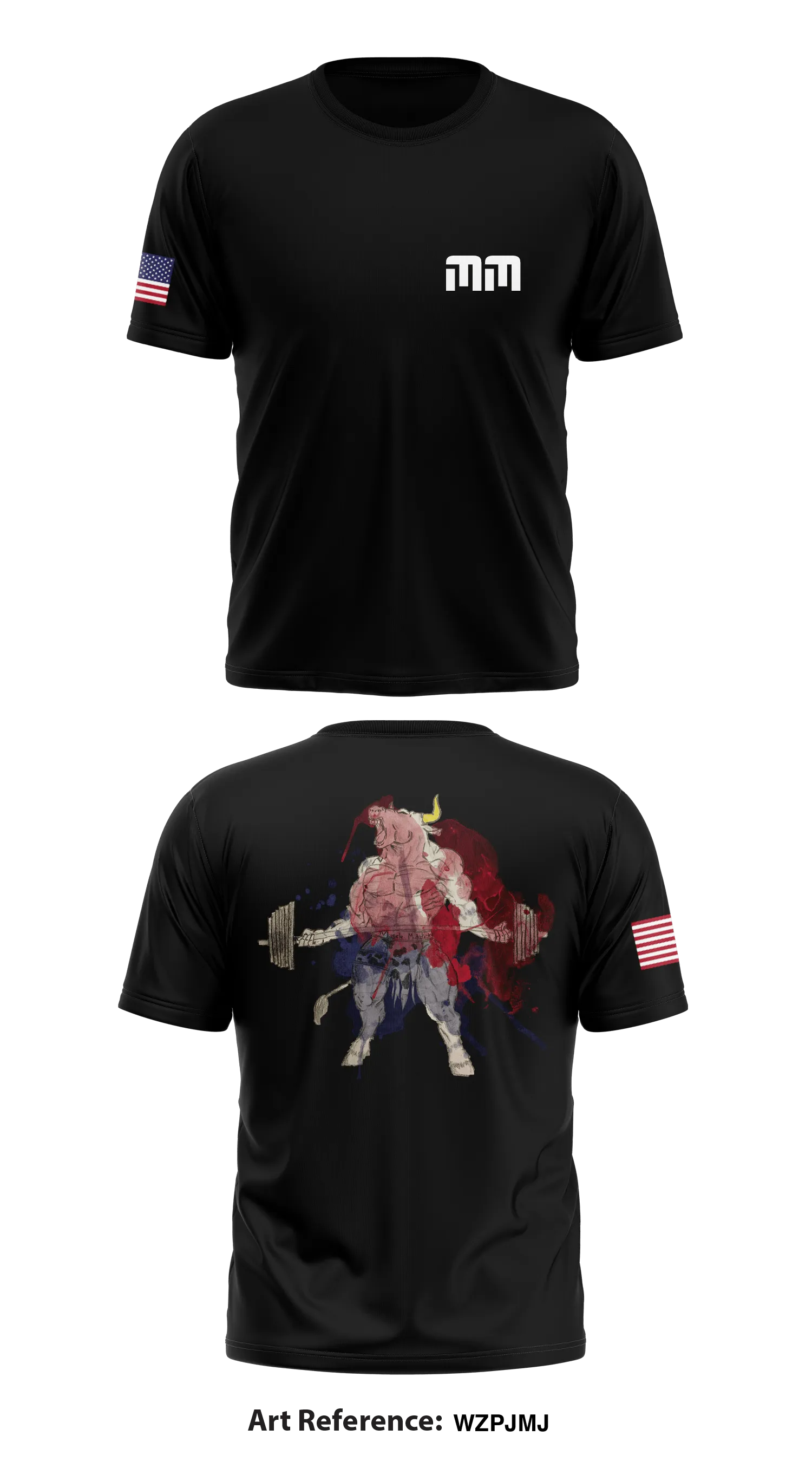 Muscle Mutation Store 1 Core Men's SS Performance Tee - WZPjMj