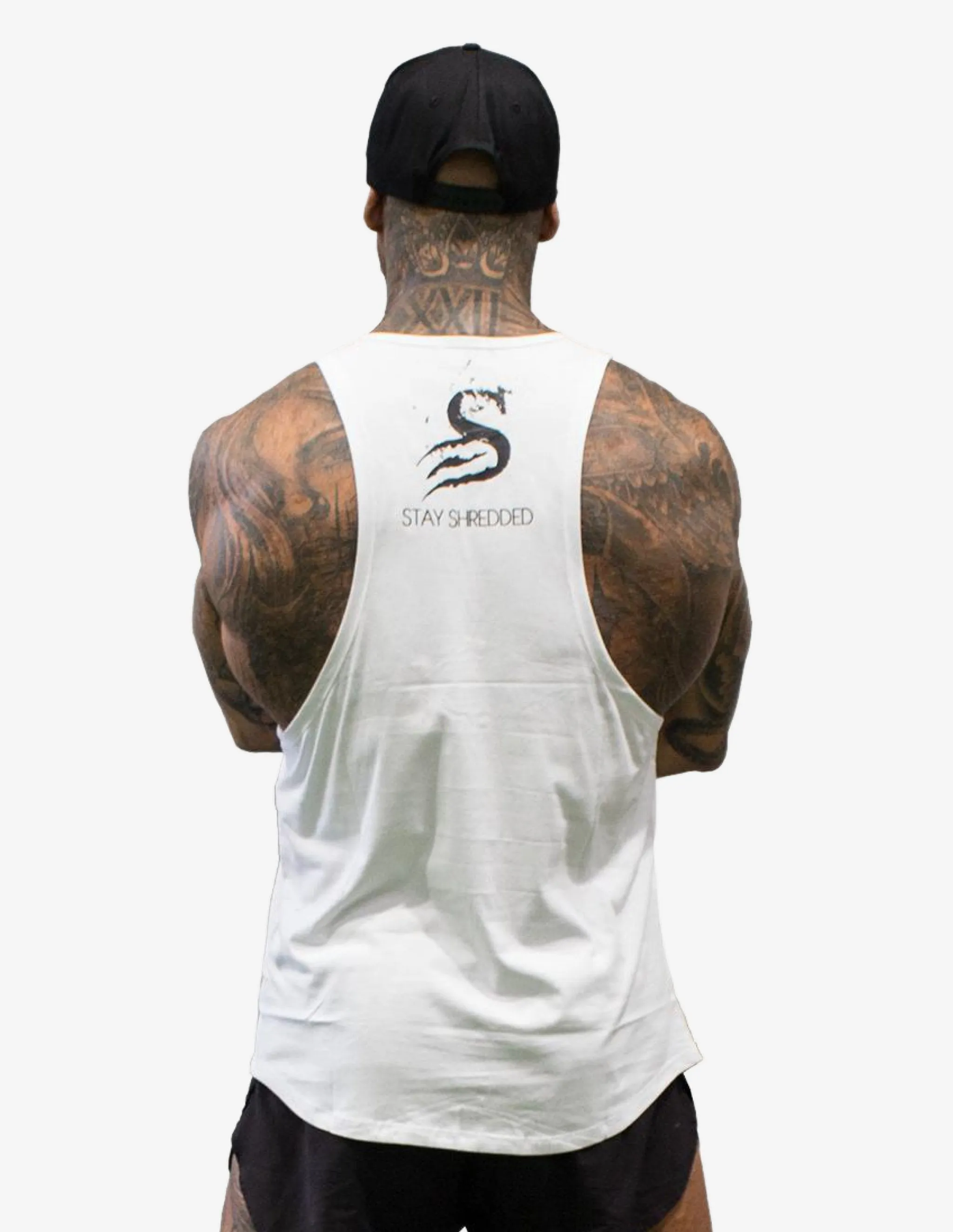 Muscle Tank top  - White
