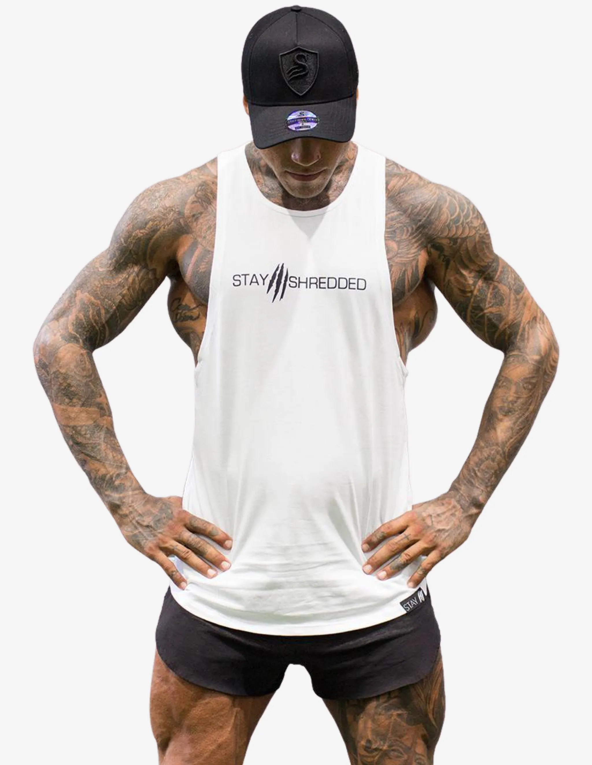 Muscle Tank top  - White