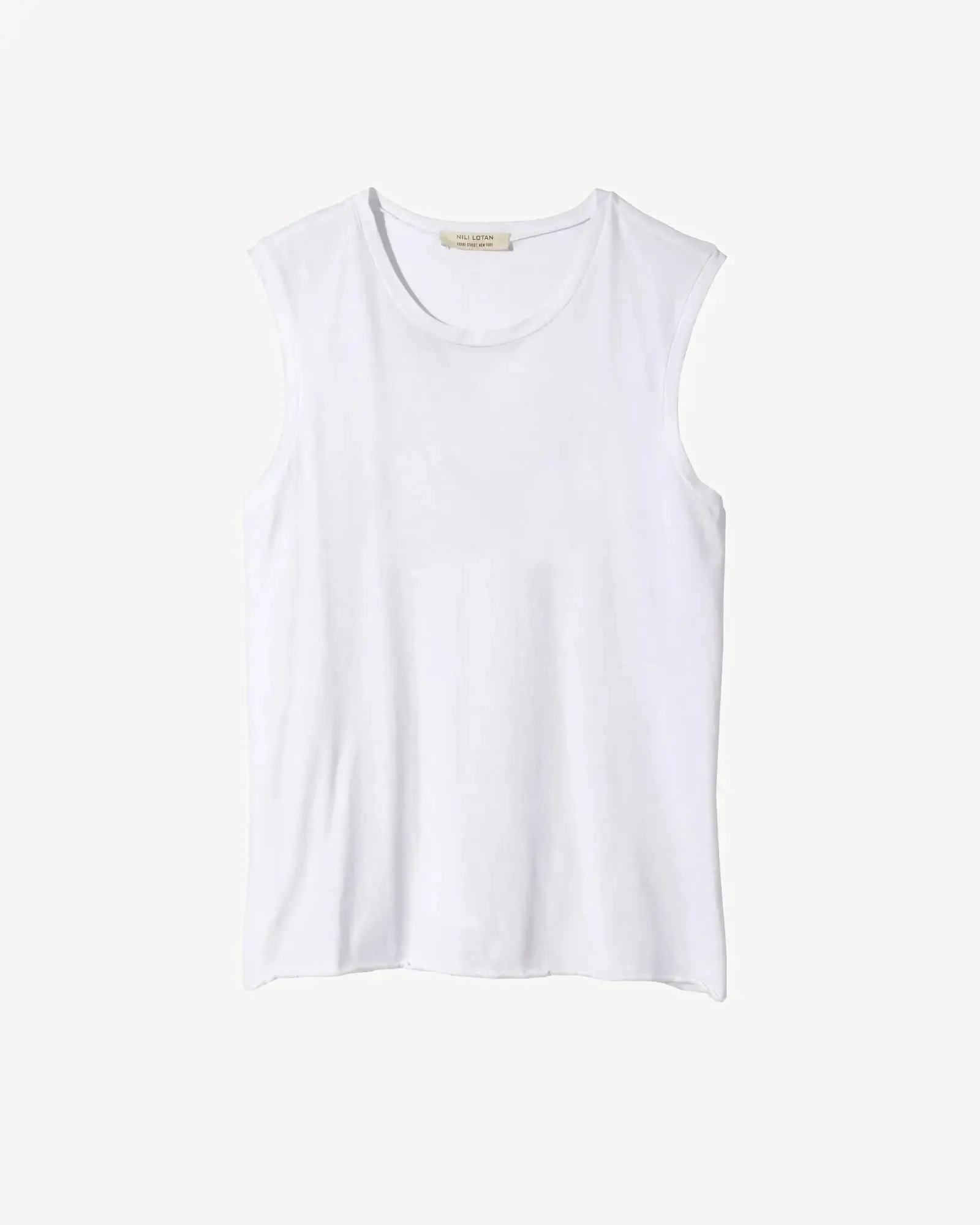 Muscle Tee in White