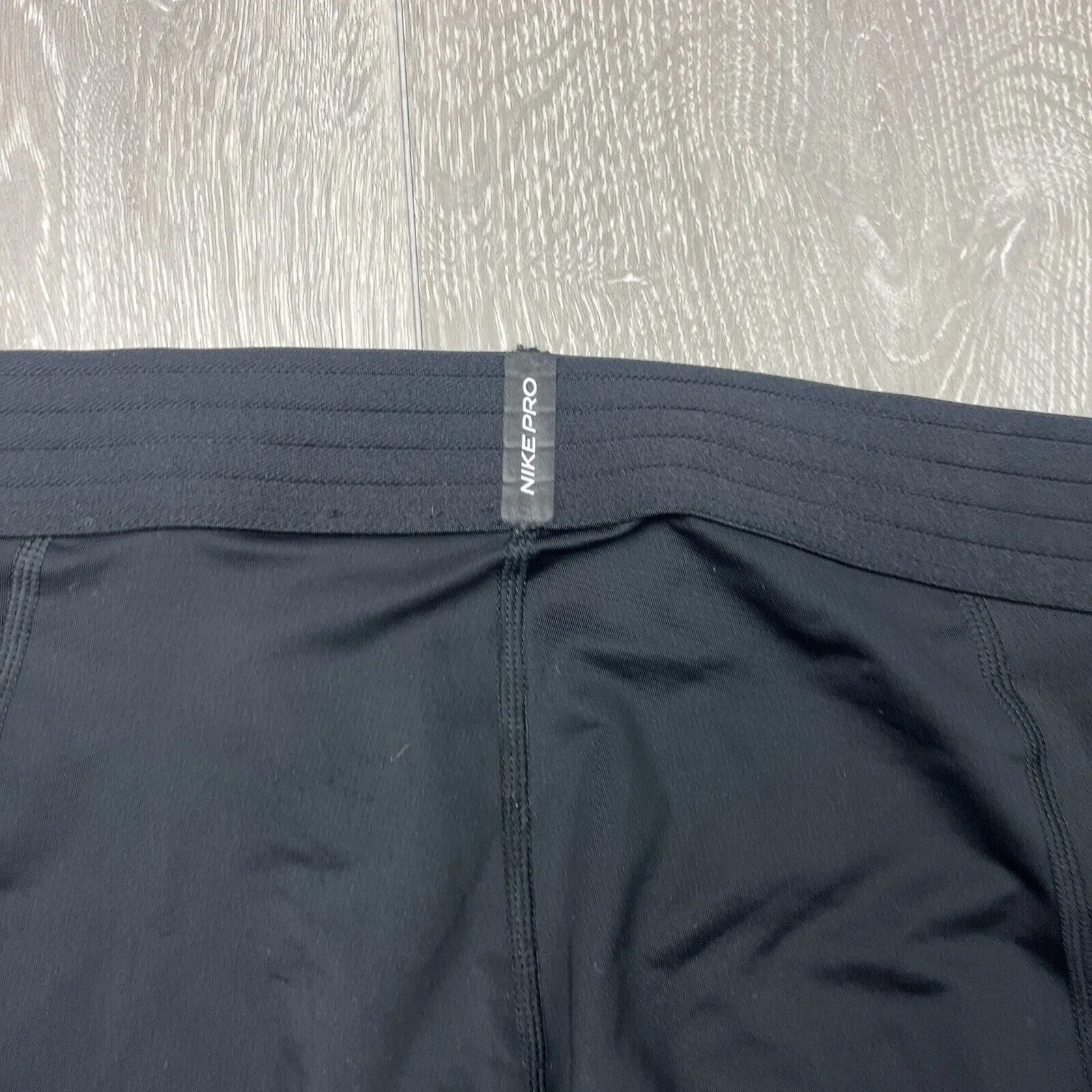 Nike Pro Mens 2/3 Length Compression Tights Size Small