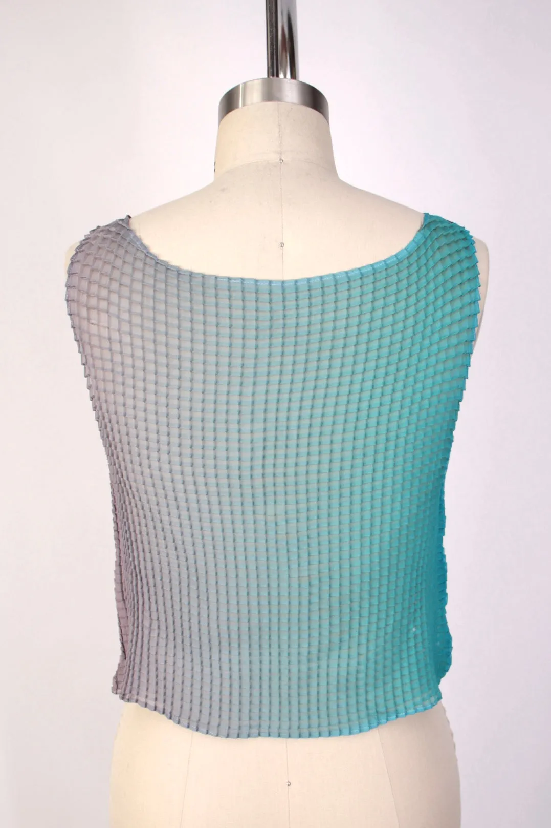 Nin Studio Plissé Ombré Top