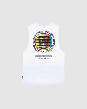 NO SIGNAL MUSCLE TOP - WHITE