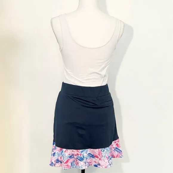 NWT Stella Parker Mermaid Golf/Tennis Floral Skirt