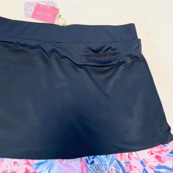 NWT Stella Parker Mermaid Golf/Tennis Floral Skirt