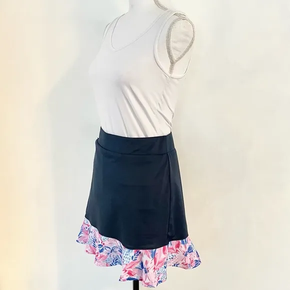 NWT Stella Parker Mermaid Golf/Tennis Floral Skirt