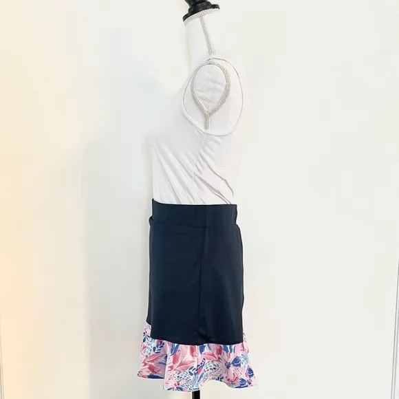 NWT Stella Parker Mermaid Golf/Tennis Floral Skirt