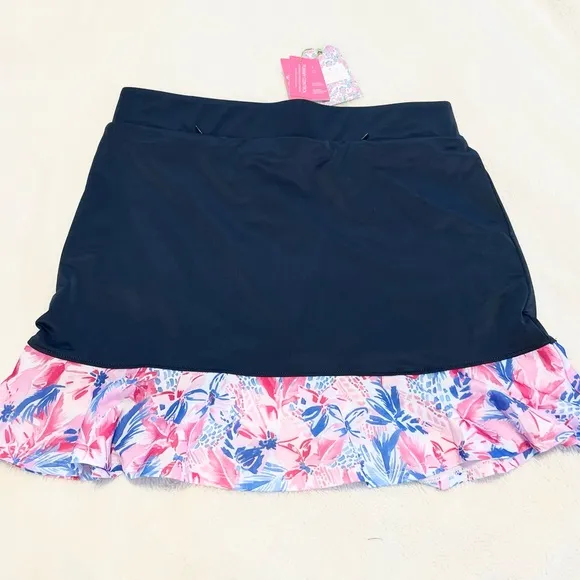 NWT Stella Parker Mermaid Golf/Tennis Floral Skirt