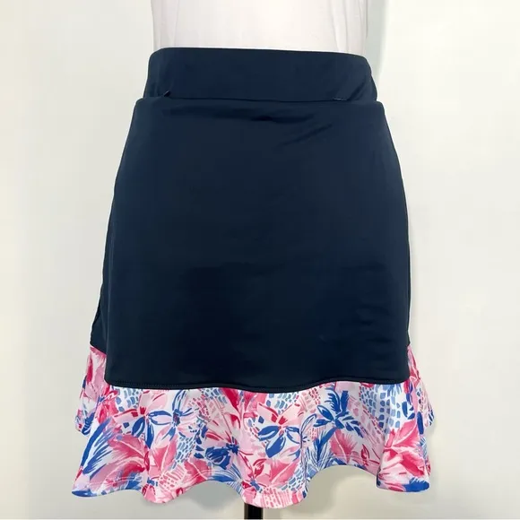 NWT Stella Parker Mermaid Golf/Tennis Floral Skirt