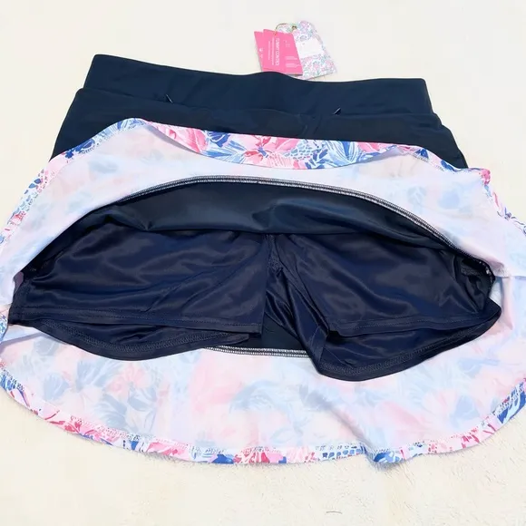 NWT Stella Parker Mermaid Golf/Tennis Floral Skirt