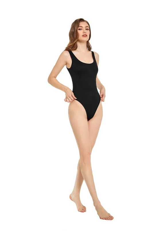 Nylon Seamless Tank Bodysuit