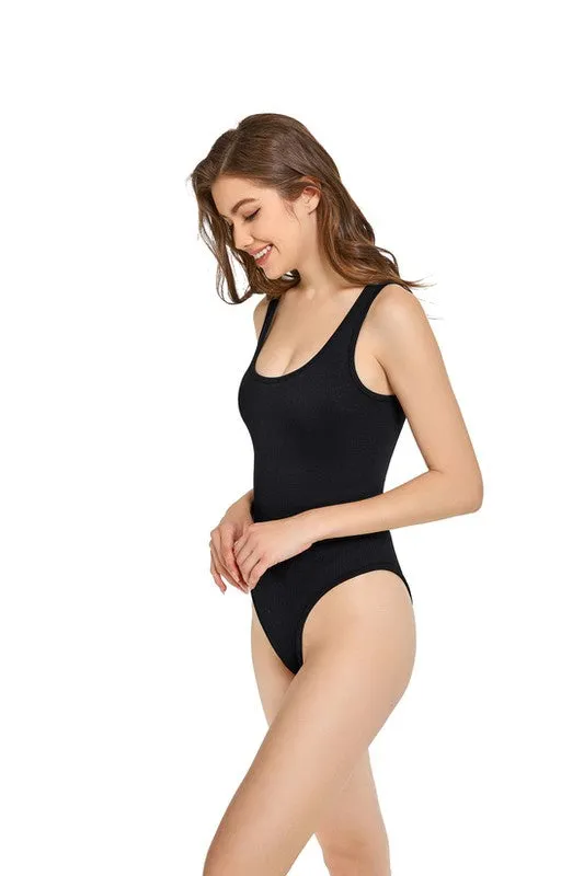 Nylon Seamless Tank Bodysuit