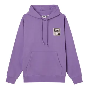 Obey eyes icon hood Paisley purple