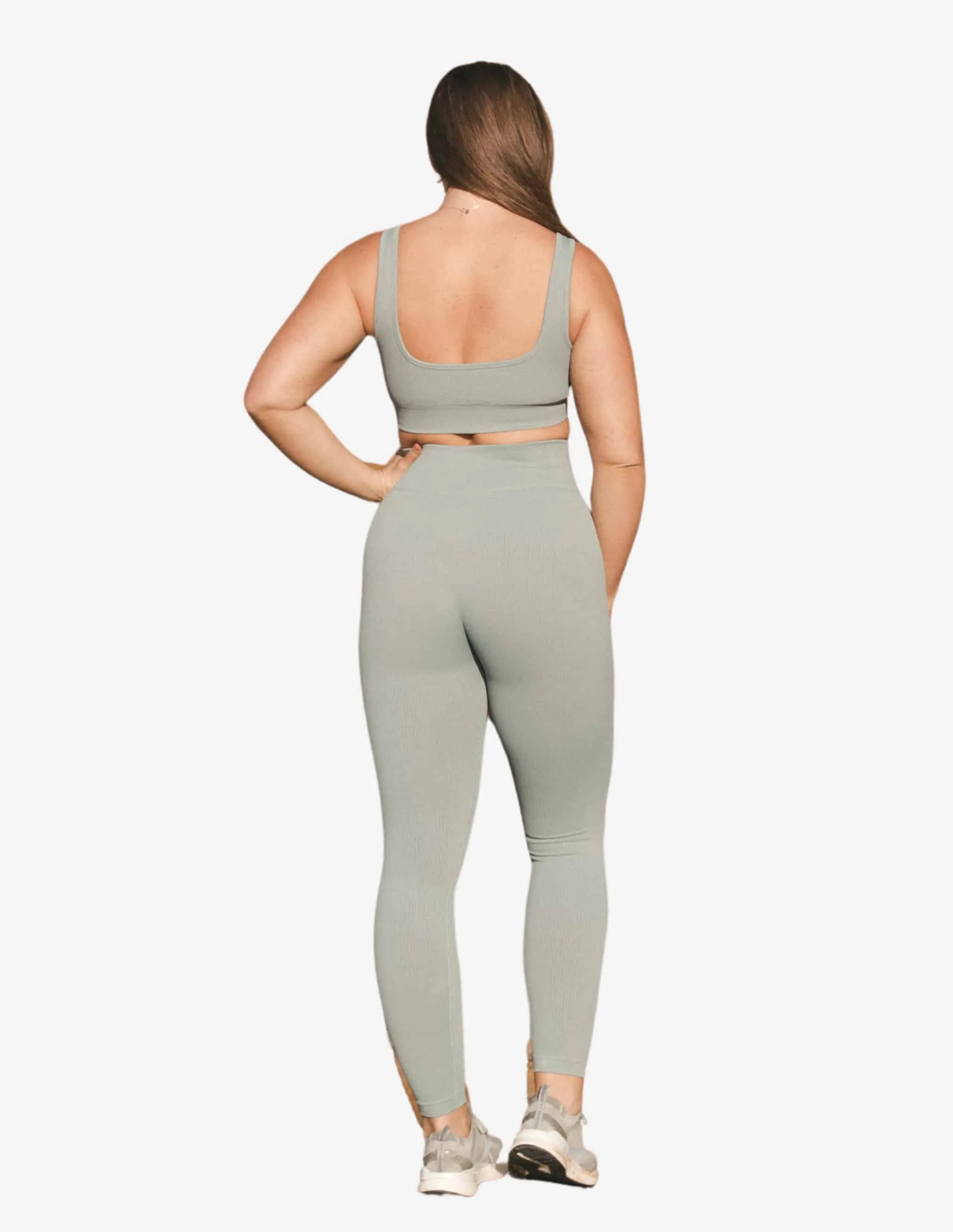 Ocean Ribbed Seamless Leggings