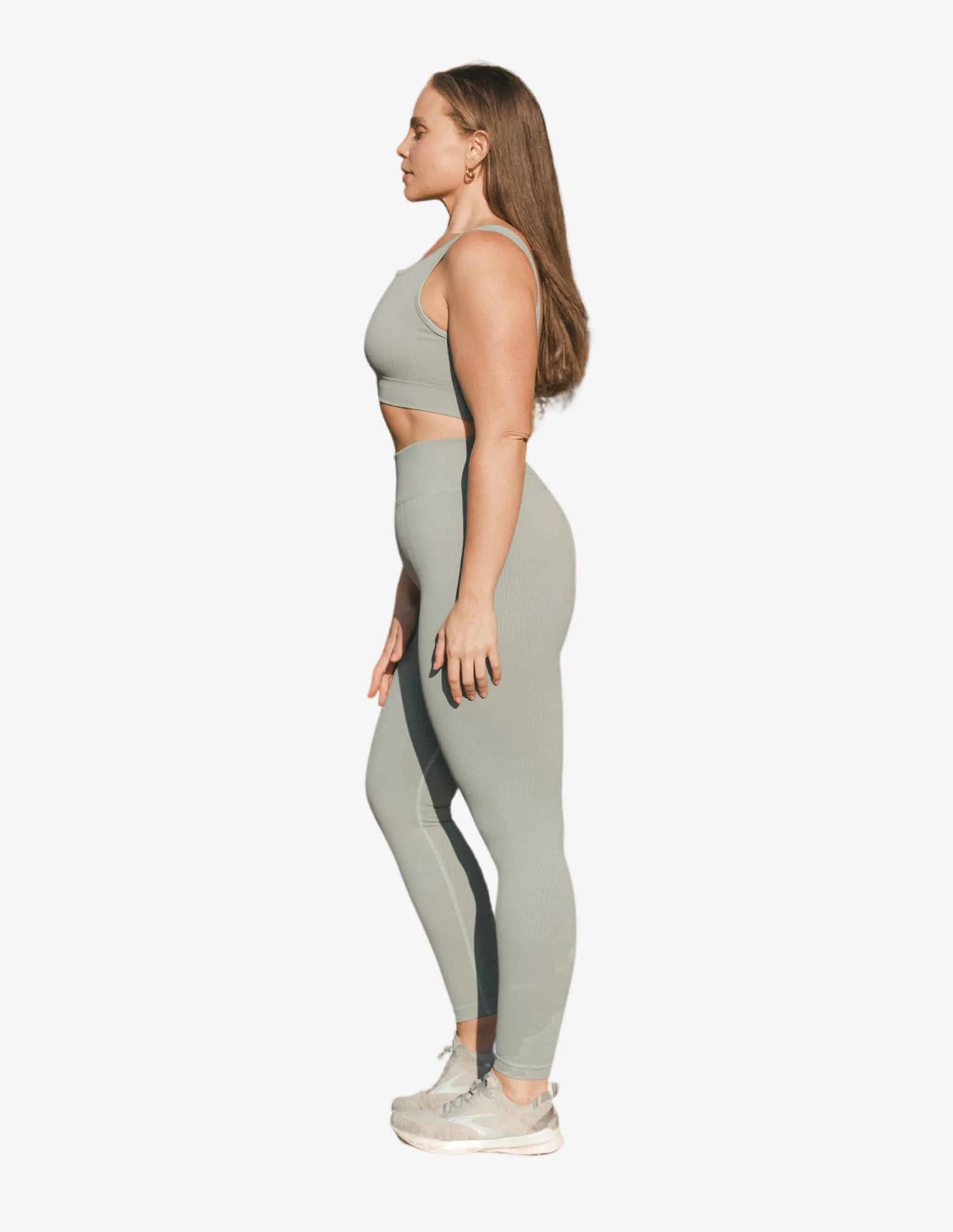 Ocean Ribbed Seamless Leggings