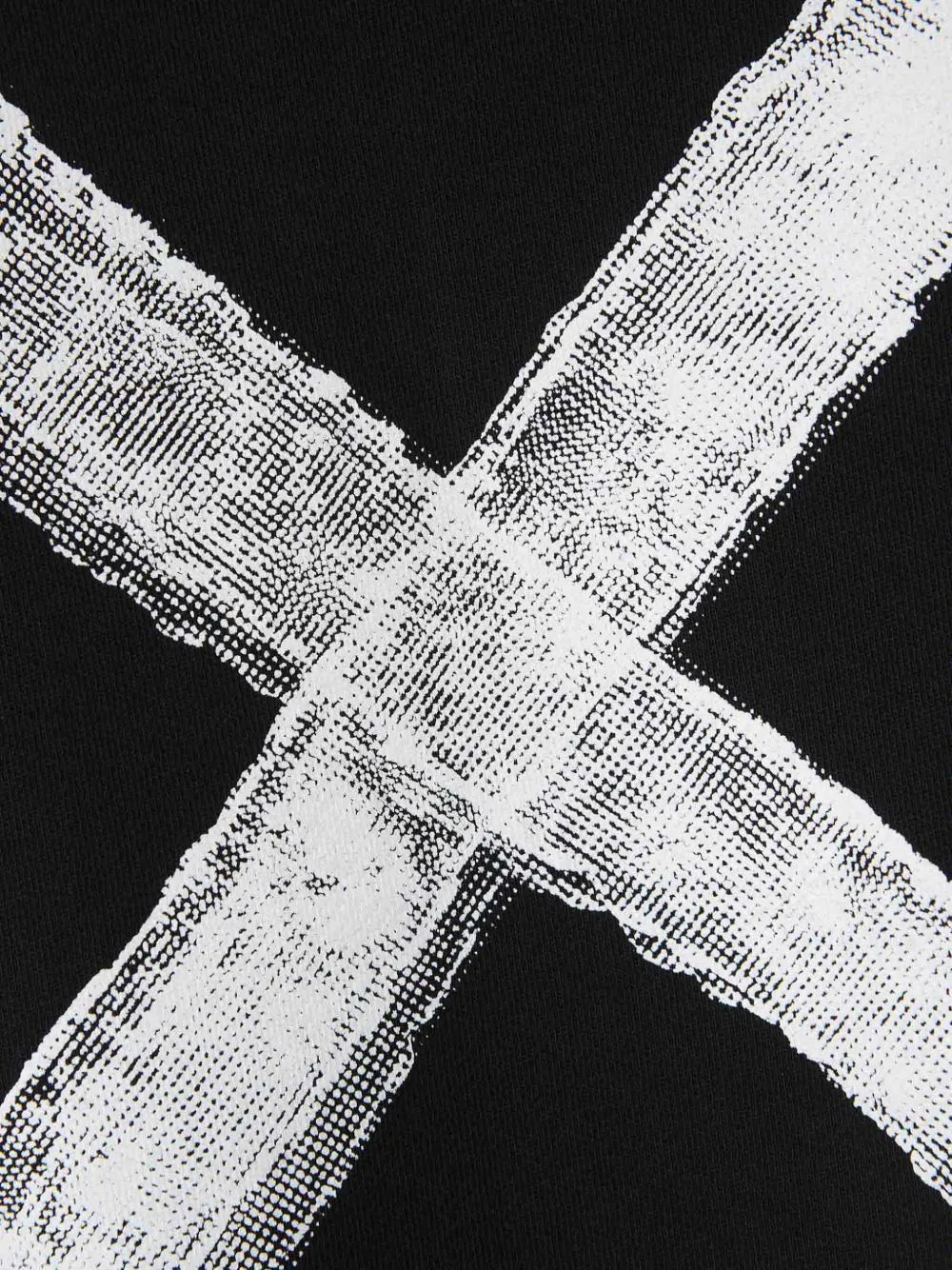 Off White Spray Arrow Cotton Sweatshirt