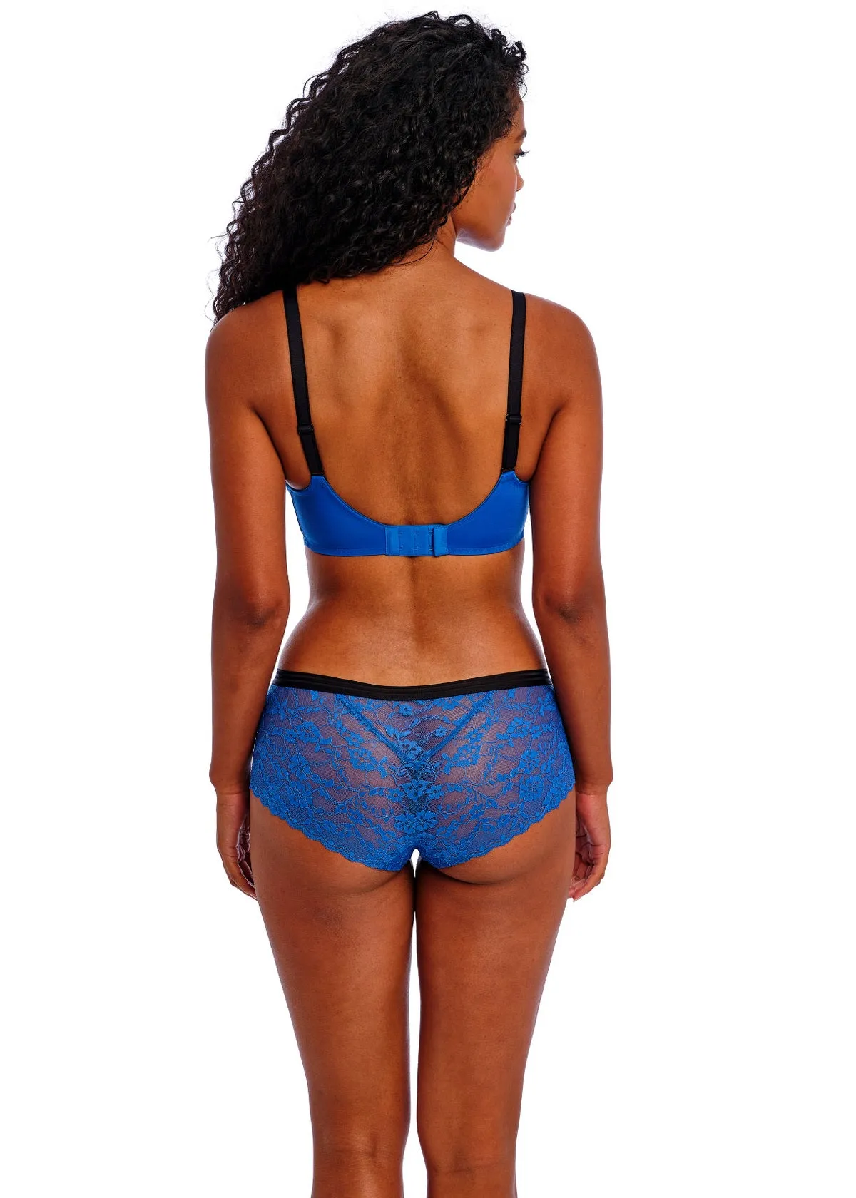 Offbeat UW Side Support Bra In Dazzling Blue - Freya