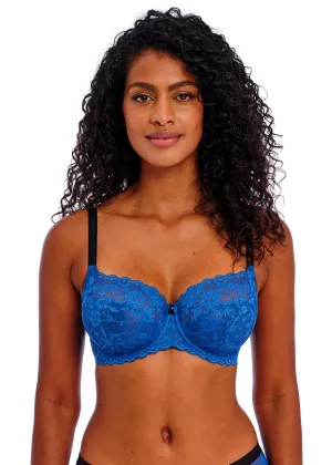 Offbeat UW Side Support Bra In Dazzling Blue - Freya
