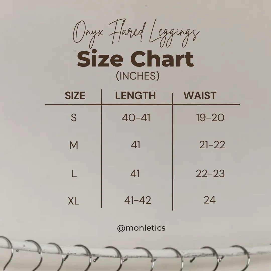 Onyx Flared Legging