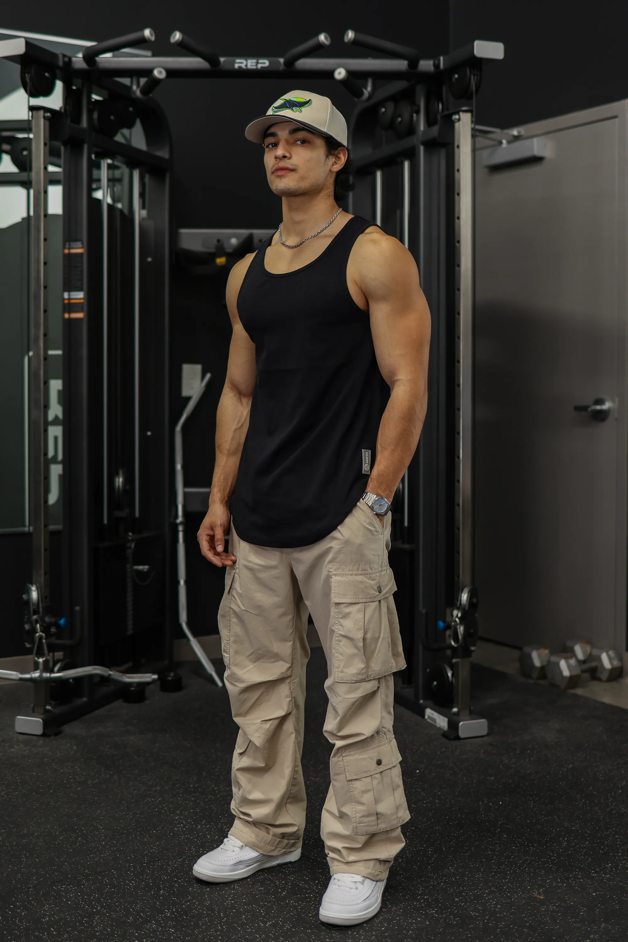 ORIGIN GLOW TANK - JET BLACK
