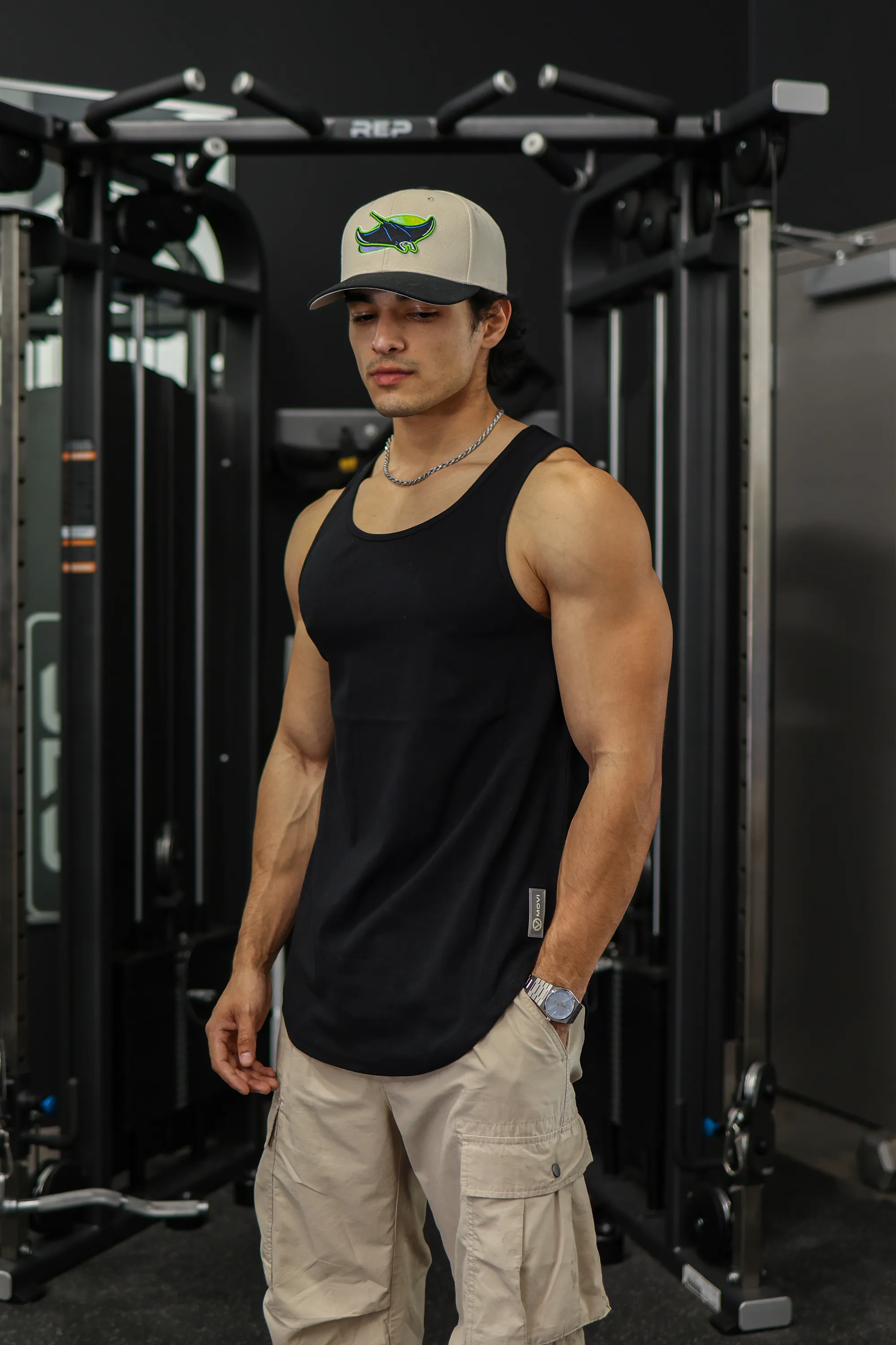 ORIGIN GLOW TANK - JET BLACK