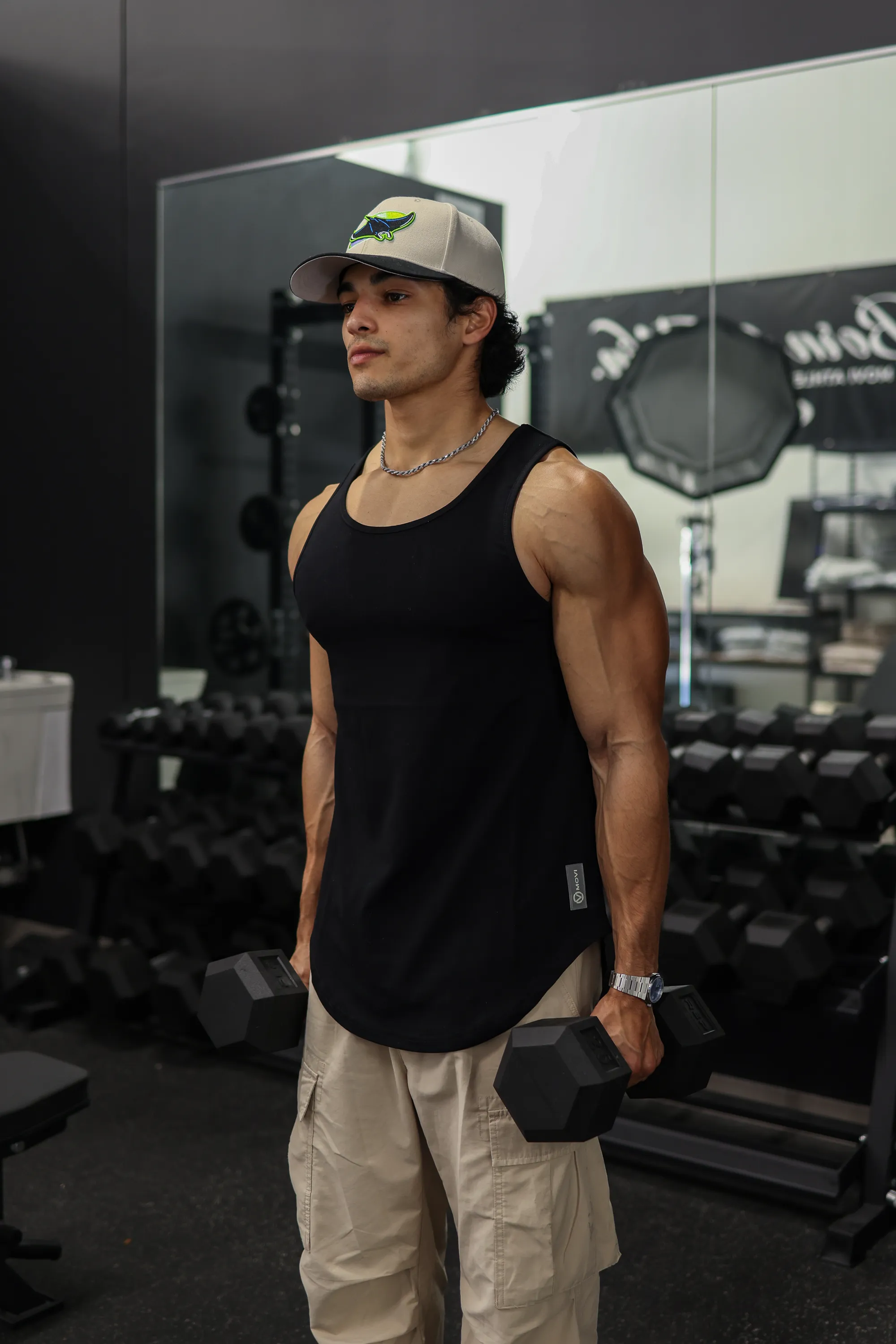 ORIGIN GLOW TANK - JET BLACK