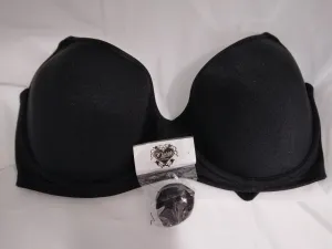 Orkide Black Low Cut Bra