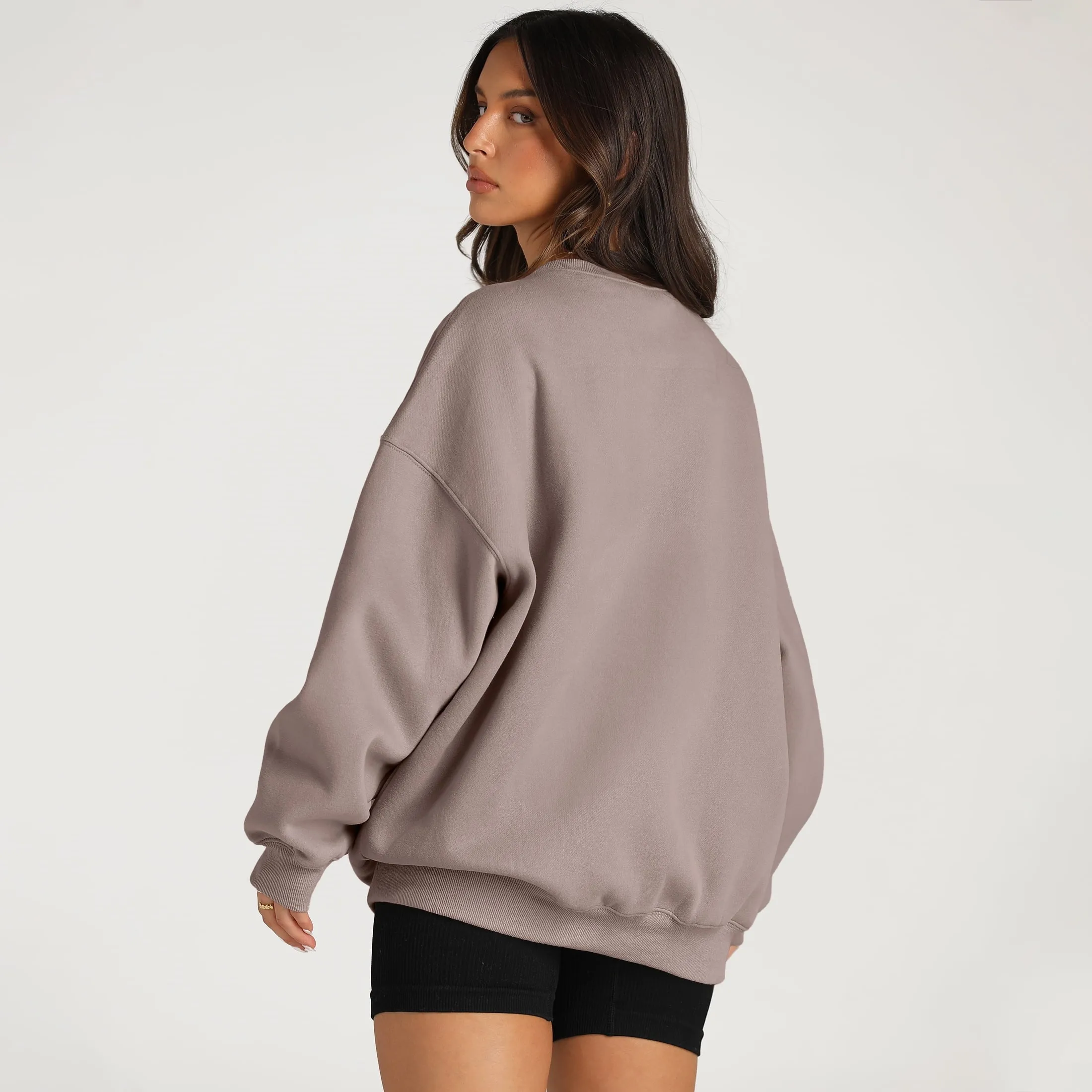 Oversized Sweatshirts for Women Crewneck Y2K Sweaters Casual Tops Comfy Fall Fashion Pullover Outfits Winter Clothes