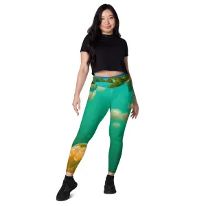Palau Jellyfish Lake Leggings with pockets