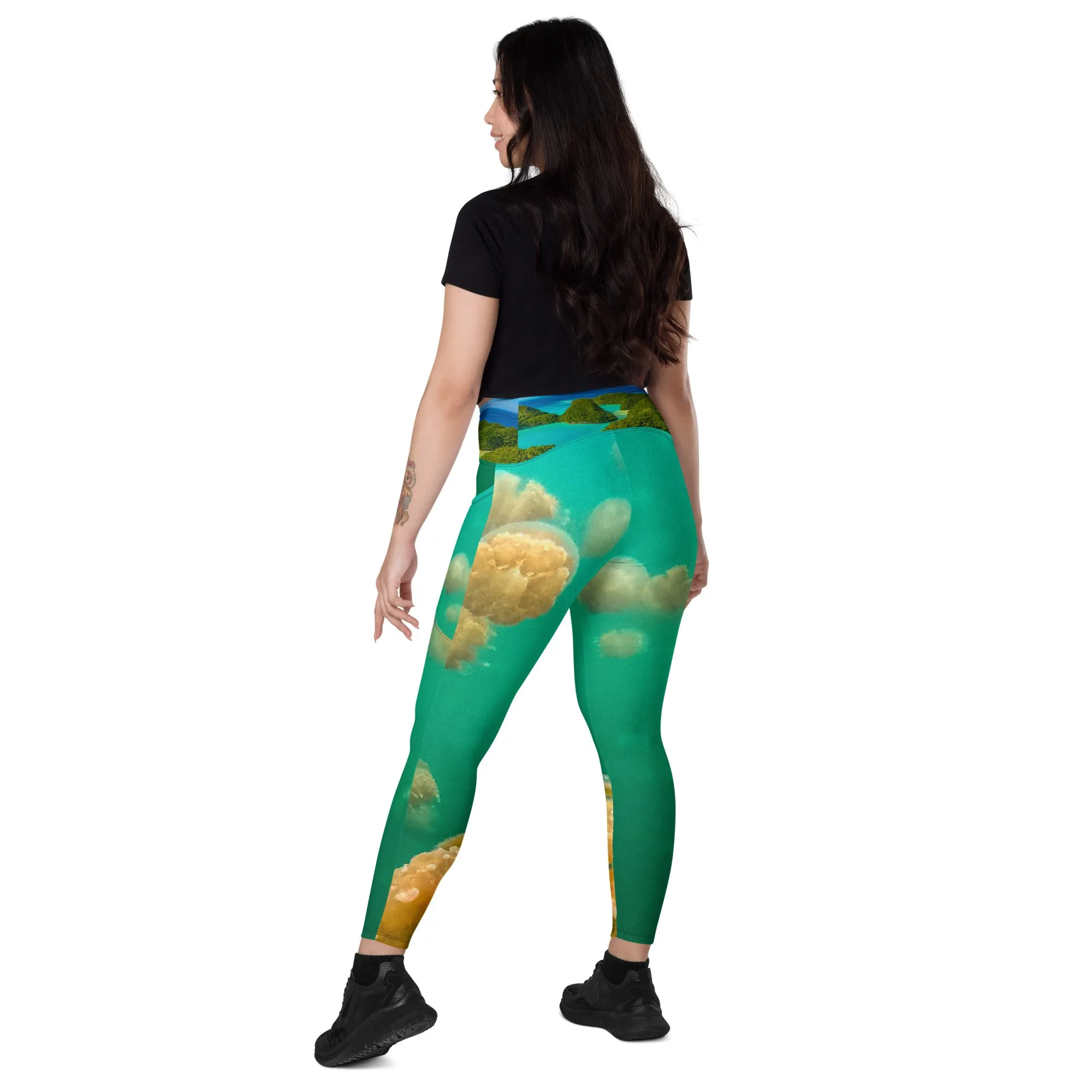 Palau Jellyfish Lake Leggings with pockets