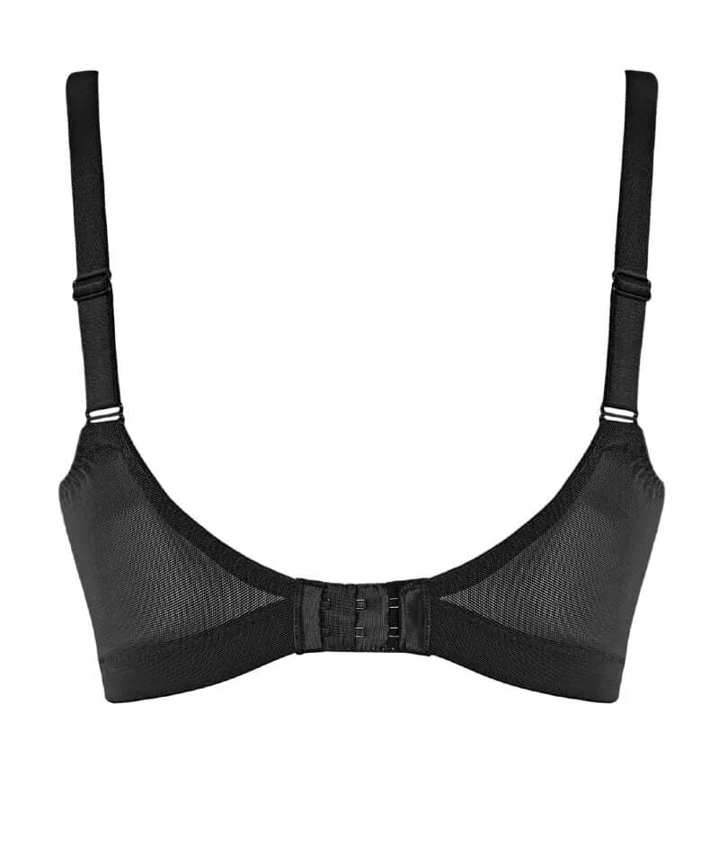 Panache Andorra Wire-free Full Cup Bra - Black