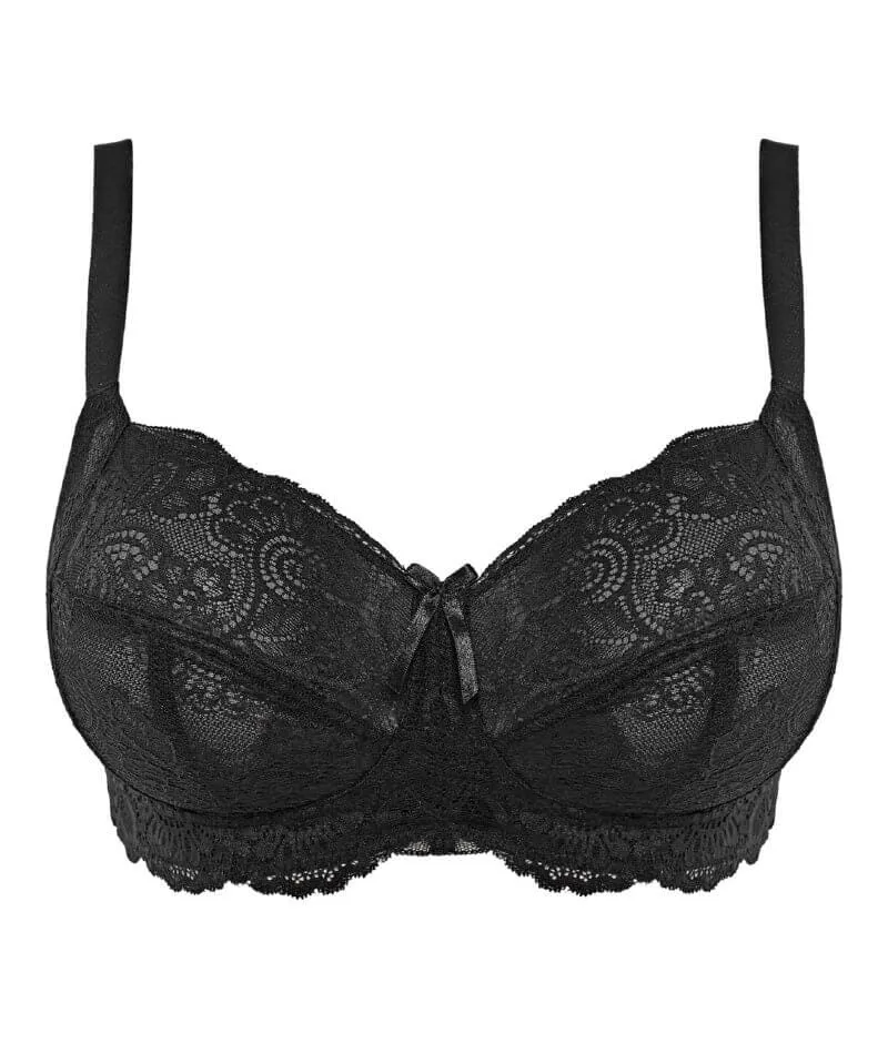 Panache Andorra Wire-free Full Cup Bra - Black
