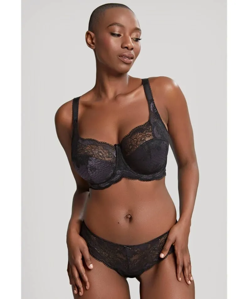 Panache Clara Full Cup Underwired Bra - Black