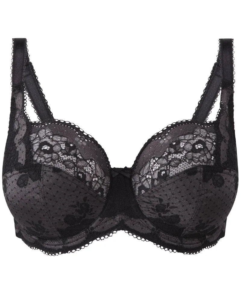 Panache Clara Full Cup Underwired Bra - Black