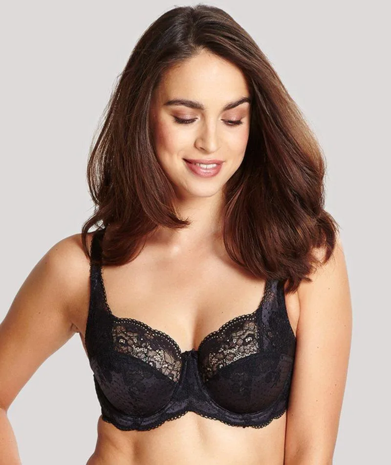 Panache Clara Full Cup Underwired Bra - Black