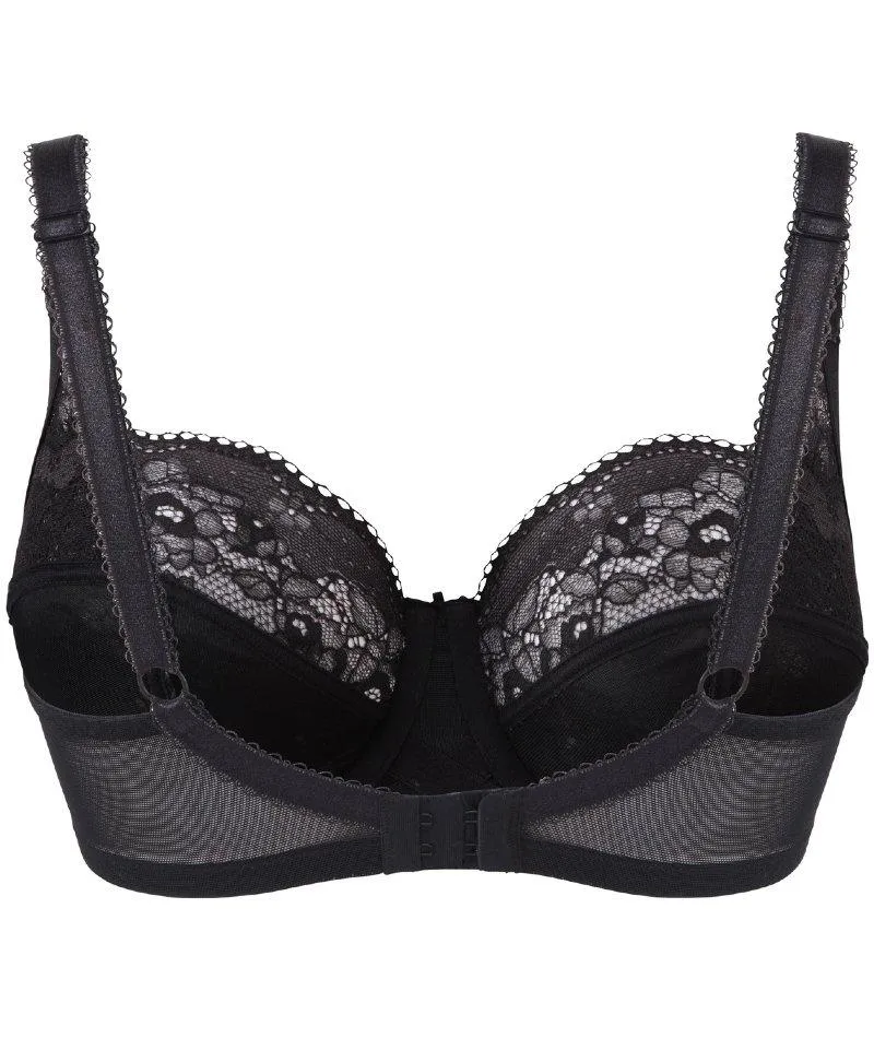 Panache Clara Full Cup Underwired Bra - Black