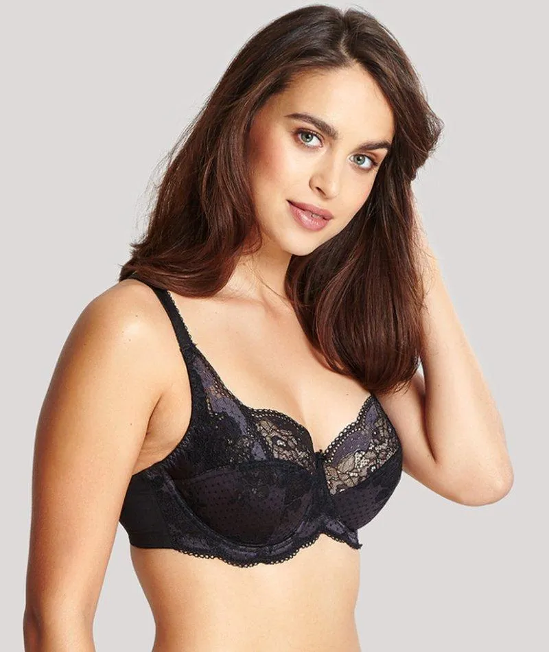 Panache Clara Full Cup Underwired Bra - Black