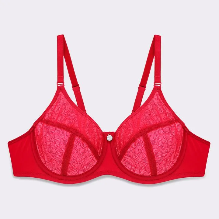 Parfait Enora Minimizer Bra P5272 - Racing Red
