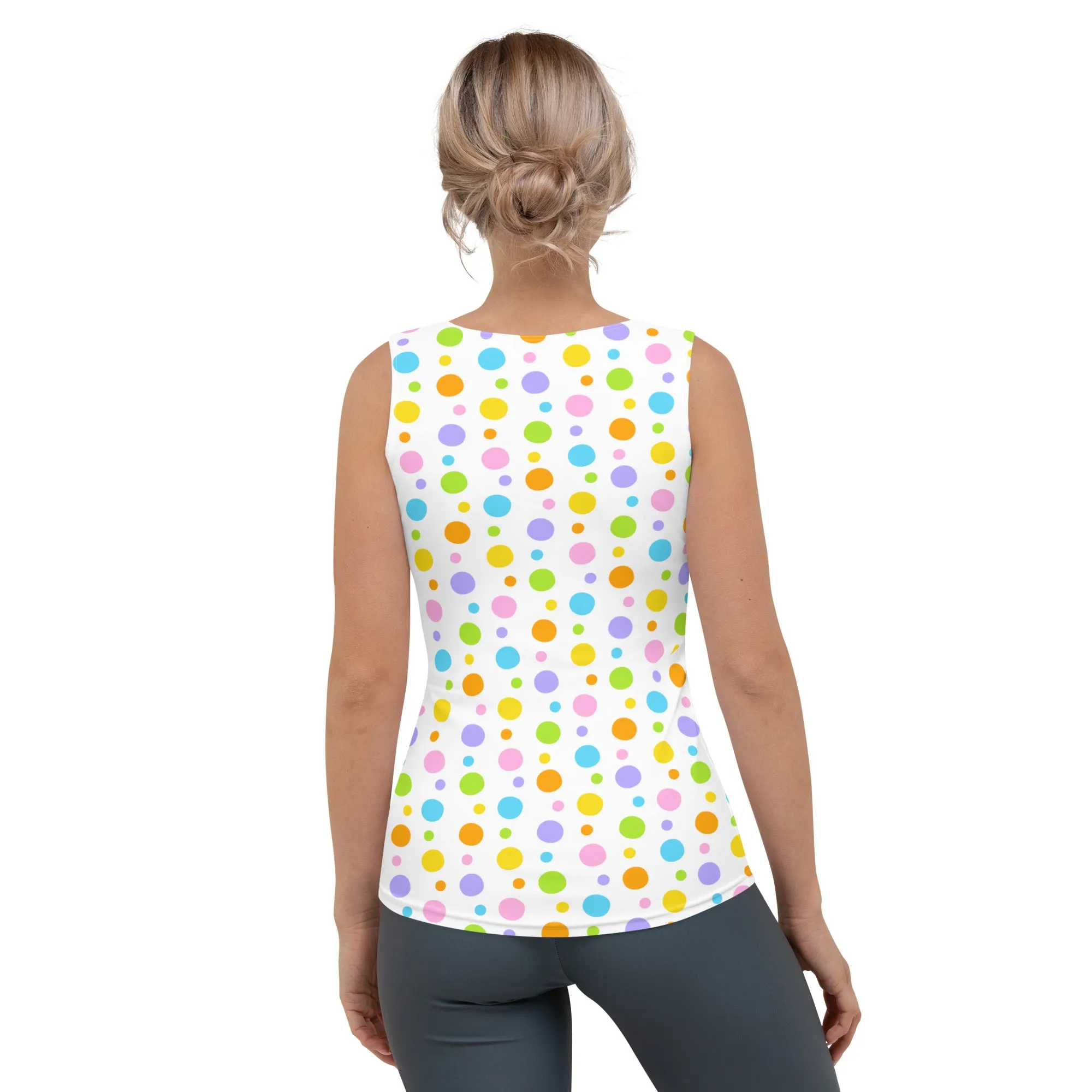 Pastel Polka Dot Tank Top