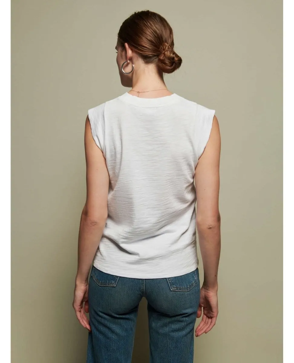 Patti Muscle Tank Optic White