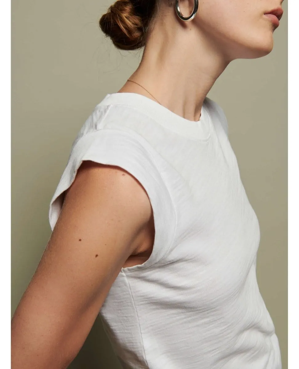 Patti Muscle Tank Optic White