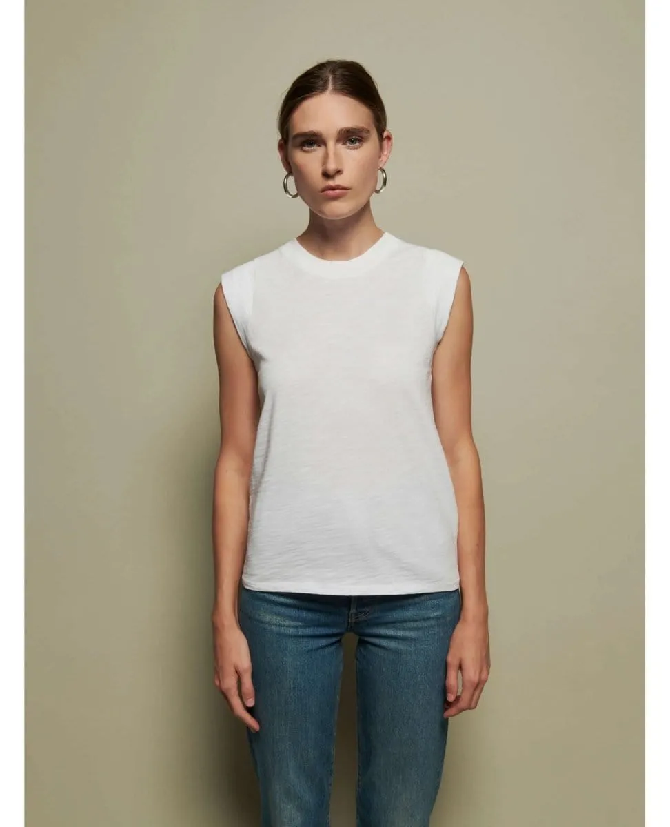 Patti Muscle Tank Optic White