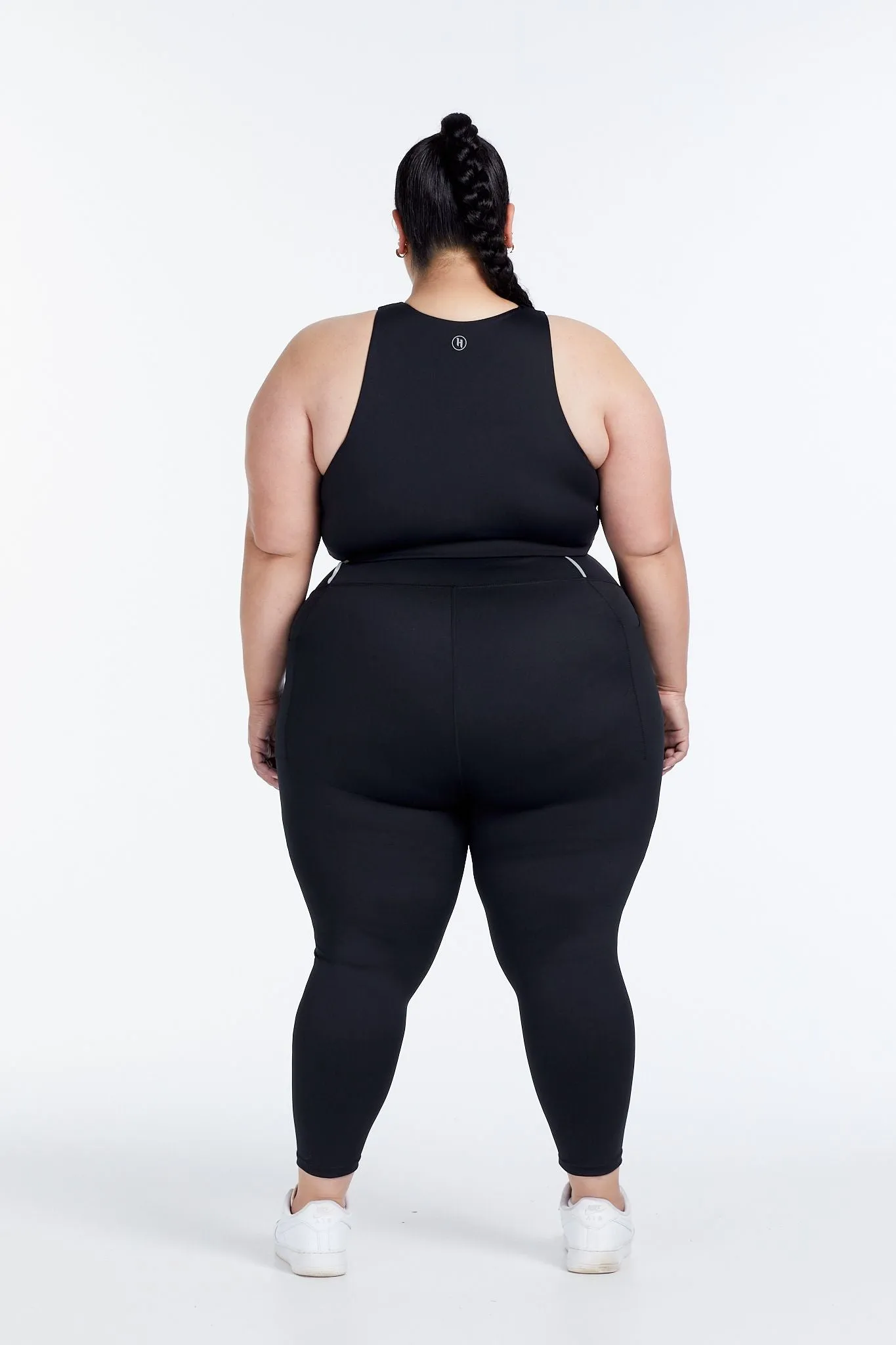 PERFORMANCE COMPRESSION 7/8 LEGGINGS ONYX