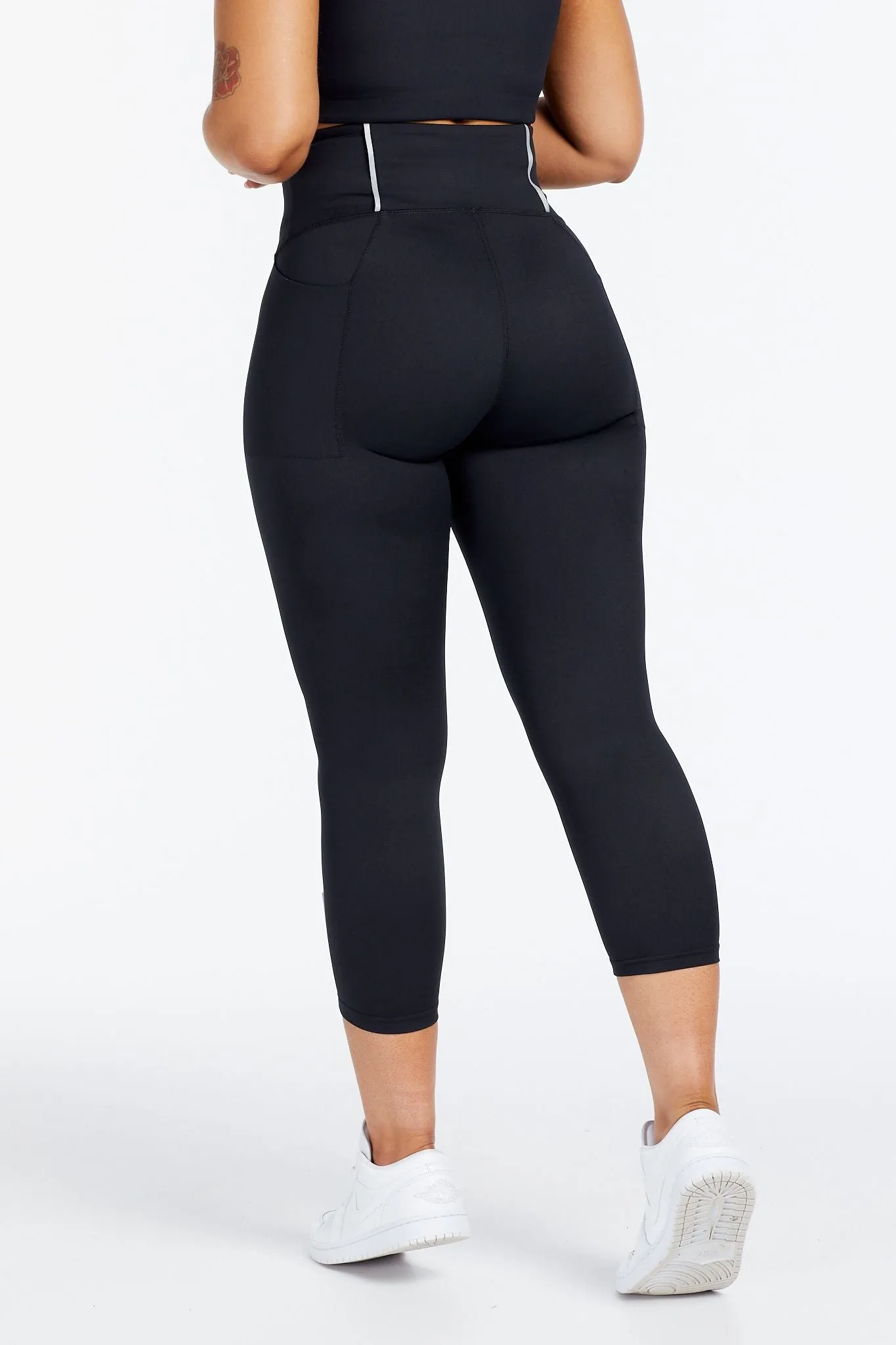 PERFORMANCE COMPRESSION 7/8 LEGGINGS ONYX