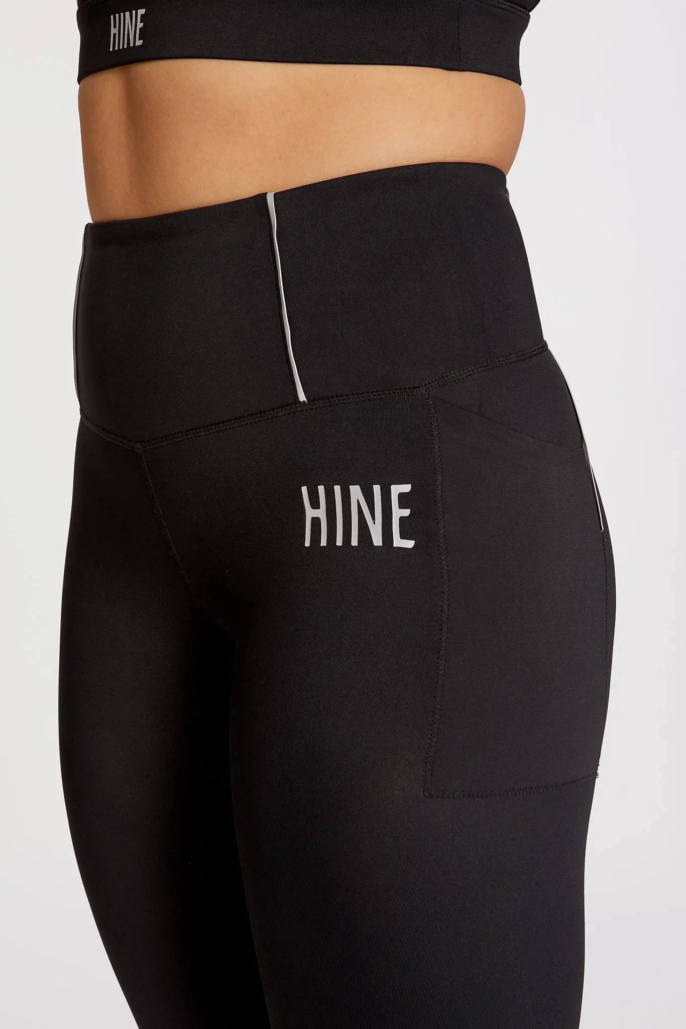 PERFORMANCE COMPRESSION 7/8 LEGGINGS ONYX