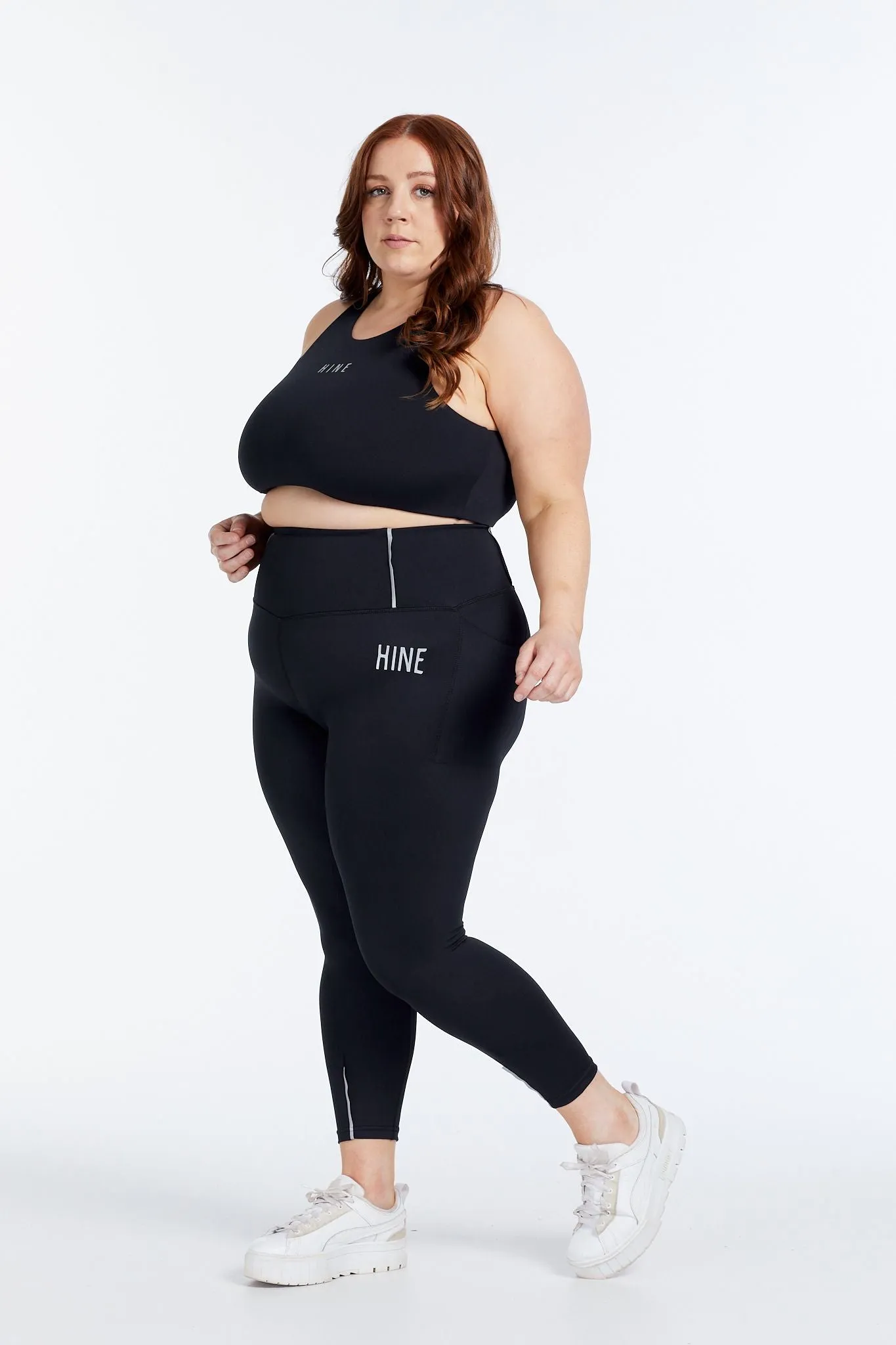 PERFORMANCE COMPRESSION 7/8 LEGGINGS ONYX