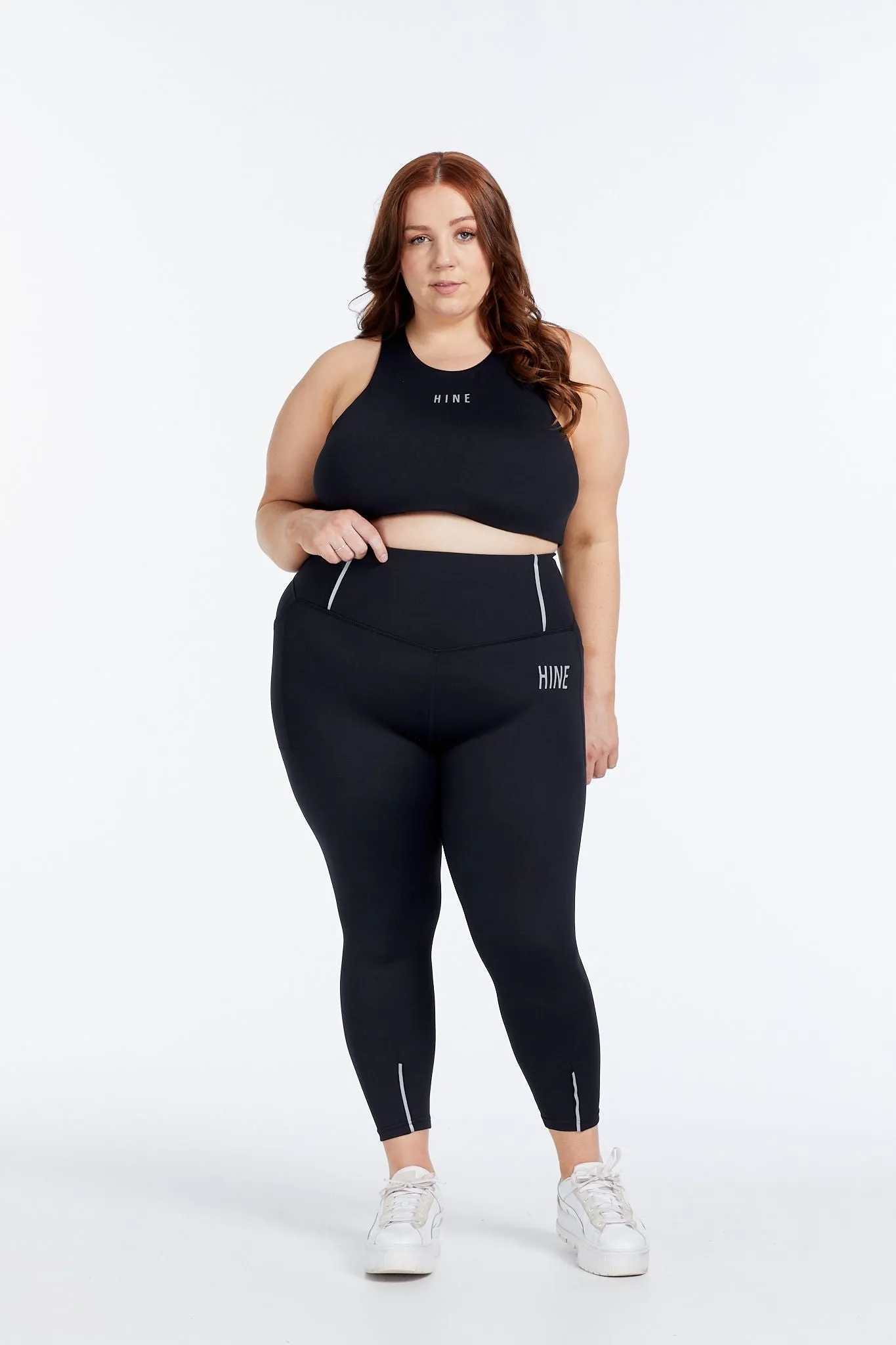 PERFORMANCE COMPRESSION 7/8 LEGGINGS ONYX