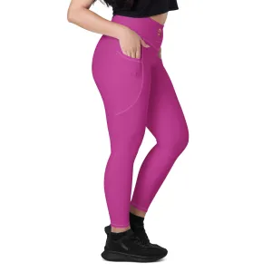 Pink Chaitanya Pocket Leggings